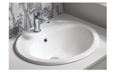 Ebony inset ceramic vanity basin (1th only)