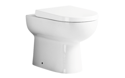 Cosmo back to wall WC pan with soft close seat