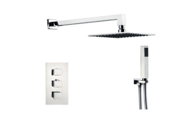 Square shower pack – (3 knob 2 outlet)