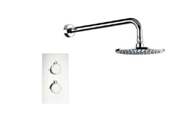 Round shower pack – (2 knob 1 outlet)