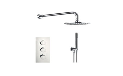 Round shower pack – (3 knob 2 outlet)
