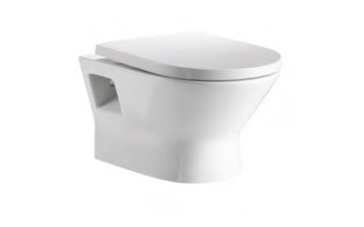 Annabel round rimless wall hung pan