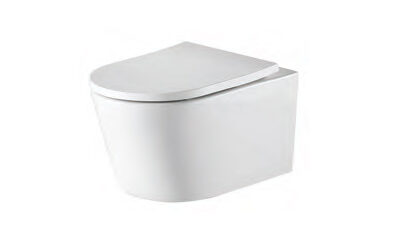Ariel rimless wall hung pan 531mm projection