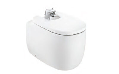 Beyond floor standing back to wall bidet 580mm projection