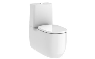 Beyond close coupled moulded back to wall WC 705mm projection