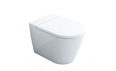 Inspira rimless round back to wall pan 560mm projection