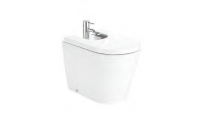 Inspira round back to wall bidet excl. Cover 560mm projection