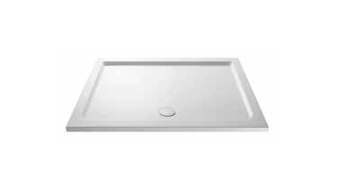Rectangular shower tray