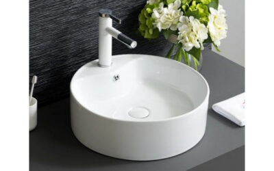 Art counter top/ single tap hole basin.