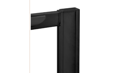 1850mm profile extension kit black – black