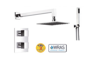 Square shower pack – ( 2 knob 2 outlet)