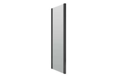 900x1850mm side panel 6mm – black