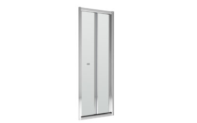 900x1850mm bi-fold shower door 6mm – chrome