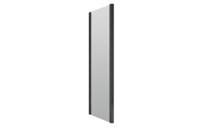 800x1850mm side panel 6mm – black