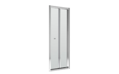 800x1850mm bi-fold shower door 6mm – chrome