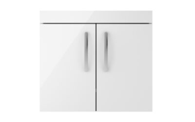 600 wall hung 2-door basin unit