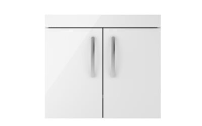 600 wall hung 2-door basin unit