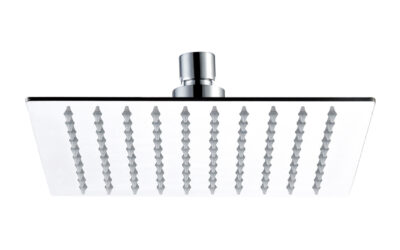 Square overhead shower 300mm – chrome