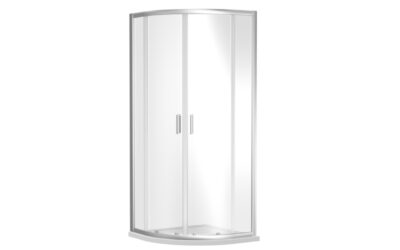800x800x1850mm quadrant enclosure 6mm – chrome