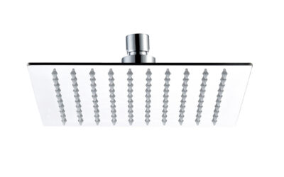Square overhead shower 200mm – chrome