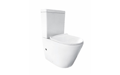 Neo rimles close coupled short-projection toilet with geberit flush & seat