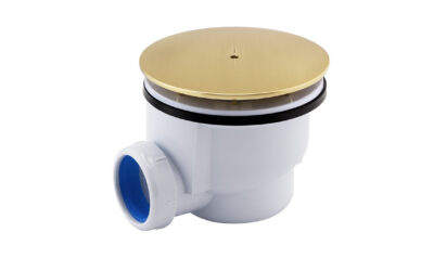Shower waste 90mm – brushed brass