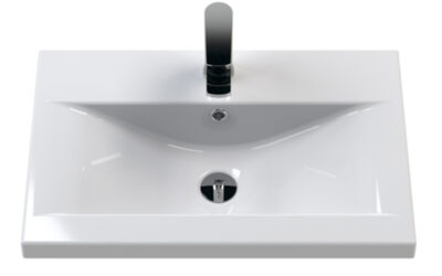 600 wall hung 2-drawer basin unit