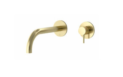 Wall mounted tap with designer handle