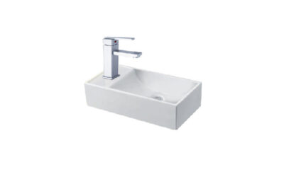 Flora cloakroom basin (left hand)