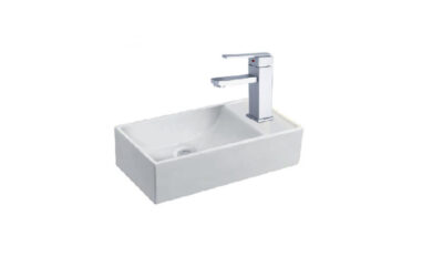 Flora cloakroom basin (right hand)