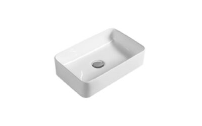 Rectangular counter top basin 365x235x120